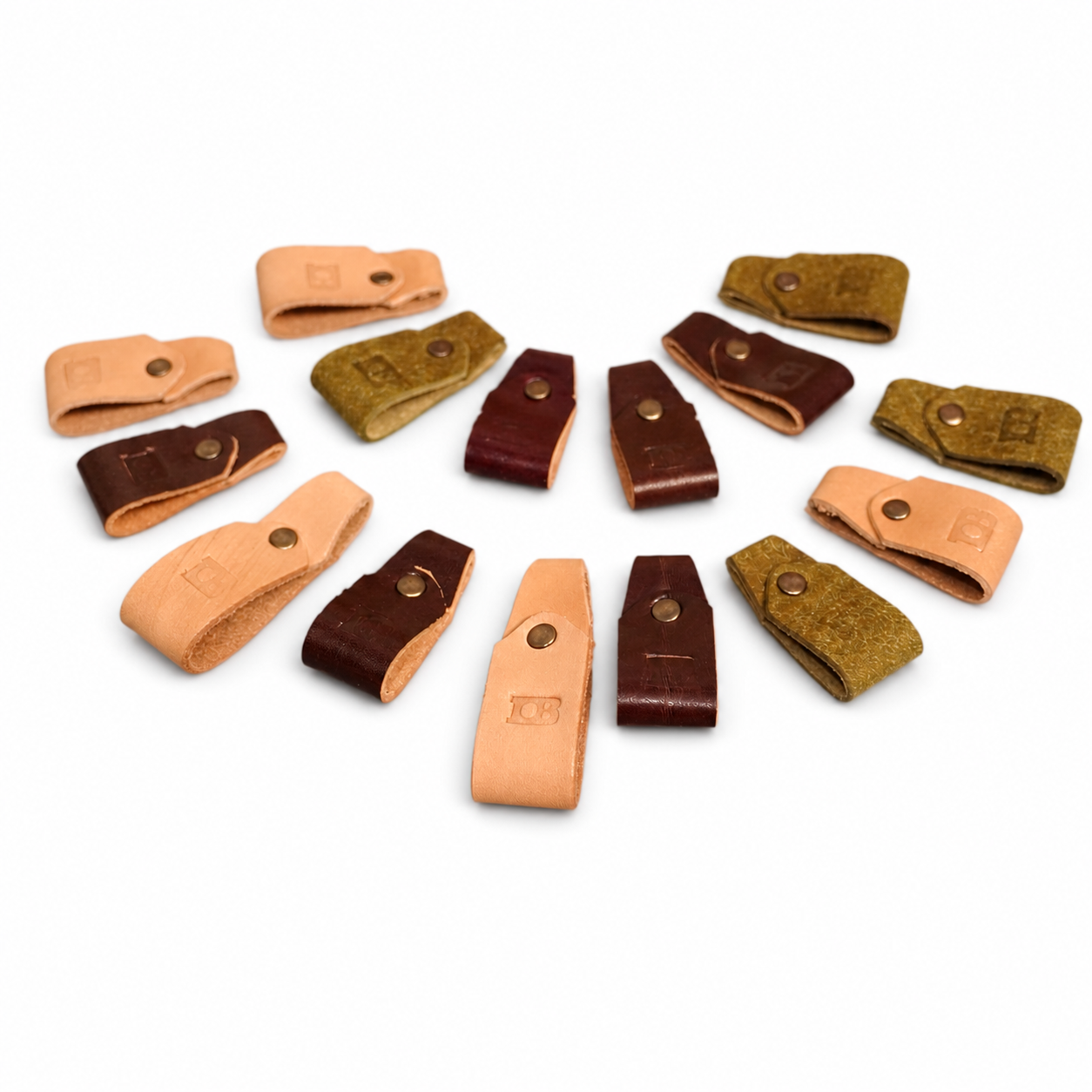 leather keychain